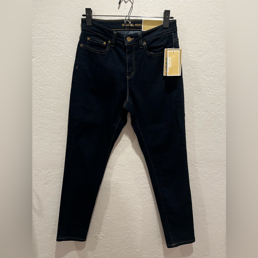 New Michael Kors women’s High Rise stretch skinny jeans